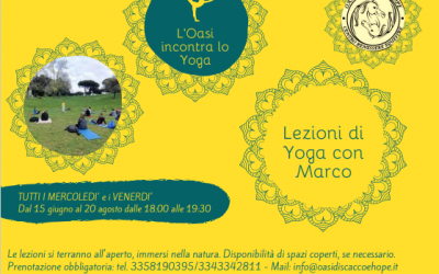 ESTATE ALL’OASI 2021: YOGA