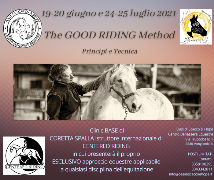 CLINIC BASE ‘THE GOOD RIDING METHOD’ 2021