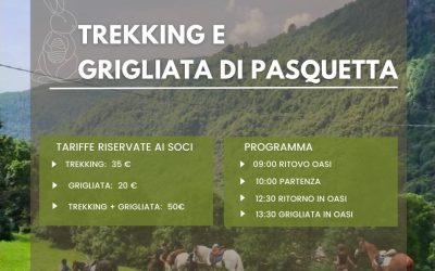 Trekking e Grigliata di Pasquetta